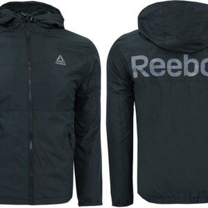 Reebok Men's Fleece-Lined Windbreaker Jacket